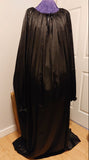 Nightgown - Satin, Full length, long sleeve, adult