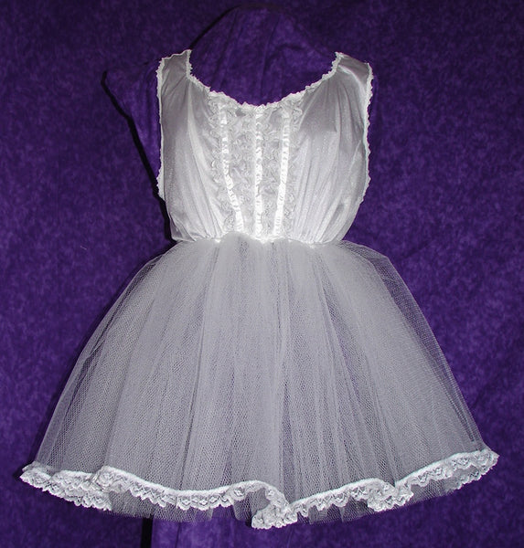 Crinoline - Tulle with tricot bodice, Sissy, Lolita, Adult