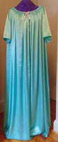 Nightgown - Satin, Full length, short sleeve, adult