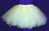 Tutu Skirt - Lemon Meringue - light yellow, Adult