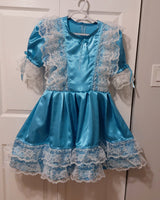 Fancy Satin Dress, Sissy, Lolita, Costume, Rave, Cosplay