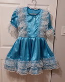 Fancy Satin Dress, Sissy, Lolita, Costume, Rave, Cosplay