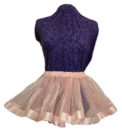 Crinoline - Organza and Ribbon, Petticoat, Slip, Sissy, Lolita, Costume, Cosplay, Custom Made