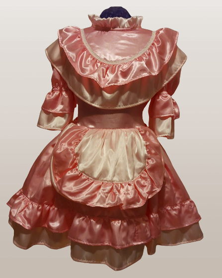 Lovely Dress, Apron, Ties, Sissy, Lolita, Costume, Rave, Cosplay