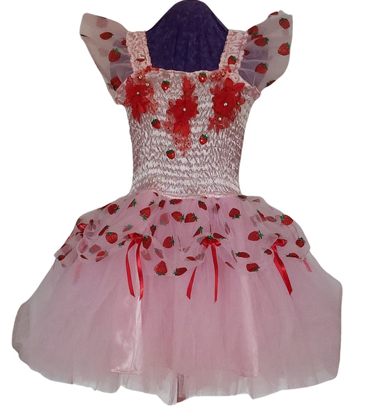 Strawberry Tutu Dress, Fairy, Fantasy, Adult, Sissy, Lolita, Costume, Rave, Cosplay