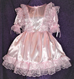 Fancy Satin Dress, Sissy, Lolita, Costume, Rave, Cosplay