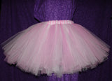 Tutu Skirt - Cotton Candy - light pink, Adult. Sissy, Lolita, Costume, Rave, Cosplay