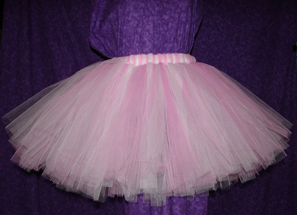 Tutu Skirt - Cotton Candy - light pink, Adult. Sissy, Lolita, Costume, Rave, Cosplay