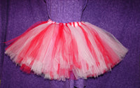 Tutu Skirt - Valentine, Red and Pink, Adult, Sissy, Lolita, Costume, Rave, Cosplay