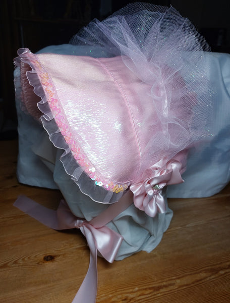 Bonnet Hat Princess, Adult, Sissy, Lolita, Costume, Rave, Cosplay