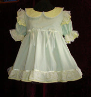 Frilly Dress, 2 colors, cotton, Sissy, Lolita