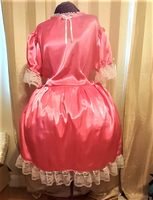 Simple Satin Dress, Sissy, Lolita, Costume, Rave, Cosplay