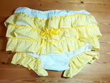 Panties - Gingham undies, diaper cover, adult, sissy, lolita
